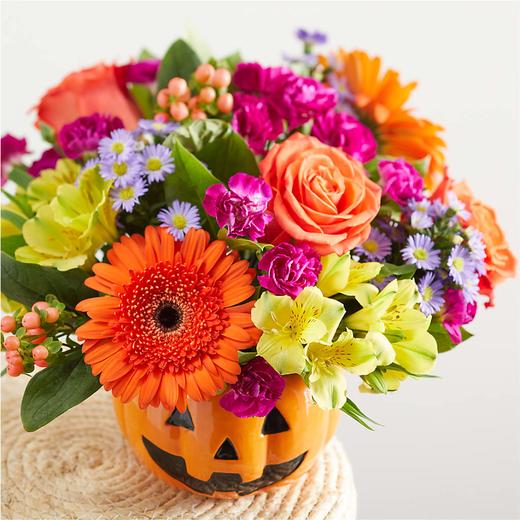 Tricks & Treats Pumpkin –  The Flower Nook Inc, Orlando FL