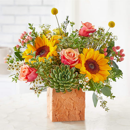 Sunflower Season Bouquet –  The Flower Nook Inc, Orlando FL