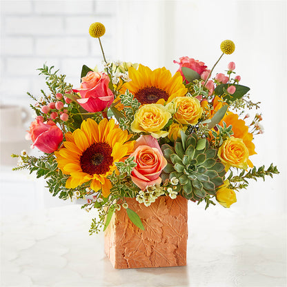 Sunflower Season Bouquet –  The Flower Nook Inc, Orlando FL