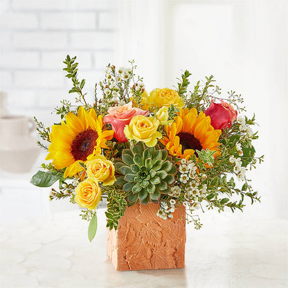 Sunflower Season Bouquet –  The Flower Nook Inc, Orlando FL