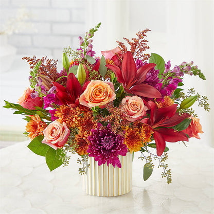 Burgundy Landscape Bouquet –  The Flower Nook Inc, Orlando FL