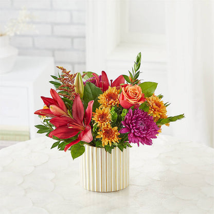 Burgundy Landscape Bouquet –  The Flower Nook Inc, Orlando FL