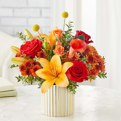 Scarlet Skies Bouquet –  The Flower Nook Inc, Orlando FL