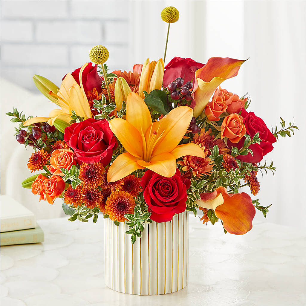 Scarlet Skies Bouquet –  The Flower Nook Inc, Orlando FL