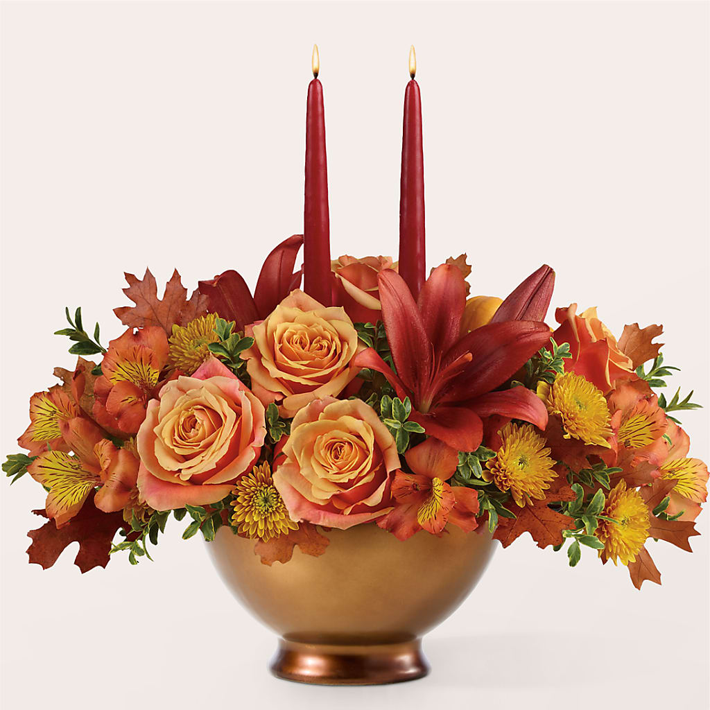 Harvest Table Centerpiece –  The Flower Nook Inc, Orlando FL