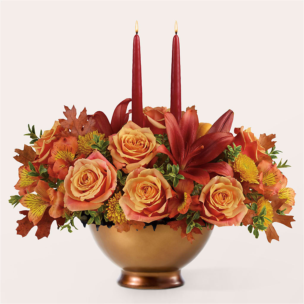 Harvest Table Centerpiece –  The Flower Nook Inc, Orlando FL
