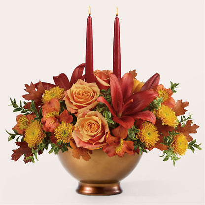 Harvest Table Centerpiece –  The Flower Nook Inc, Orlando FL