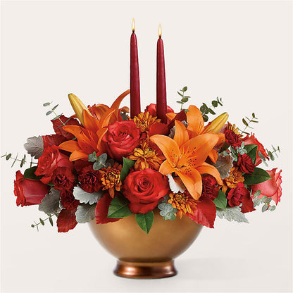 Fruits of Fall Centerpiece –  The Flower Nook Inc, Orlando FL