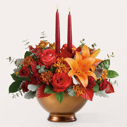 Fruits of Fall Centerpiece –  The Flower Nook Inc, Orlando FL