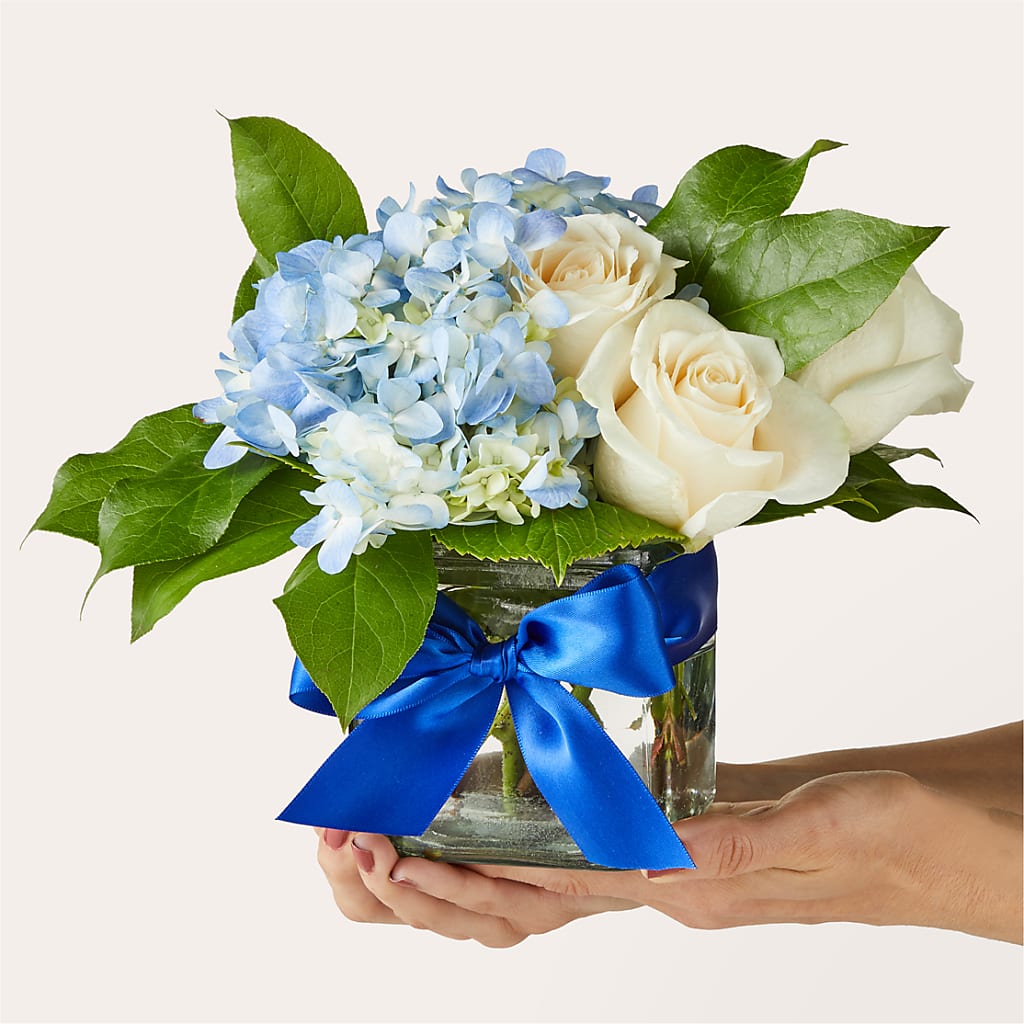 Sky Blue Delight Bouquet –  The Flower Nook Inc, Orlando FL