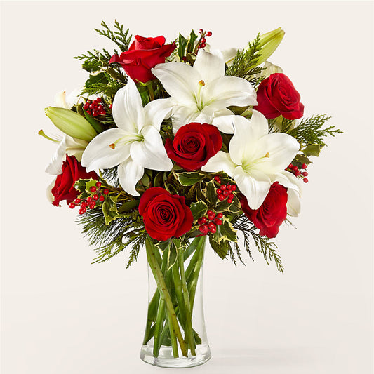 Sparkling Snowflakes Bouquet –  The Flower Nook Inc, Orlando FL