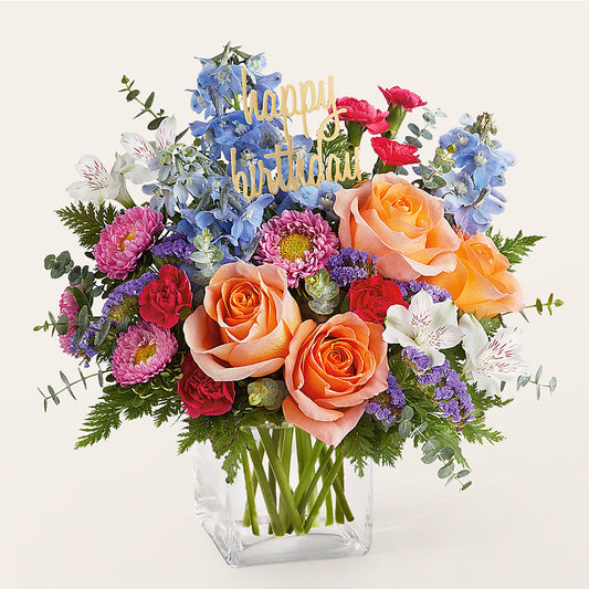 Birthday Bash Bouquet –  The Flower Nook Inc, Orlando FL