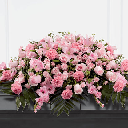 Garden of Comfort Casket Spray (Standard) –  The Flower Nook Inc, Orlando FL
