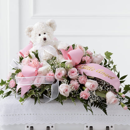 Touch of Sympathy Casket Spray –  The Flower Nook Inc, Orlando FL