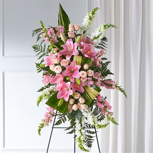 Elegant Embrace Standing Spray –  The Flower Nook Inc, Orlando FL
