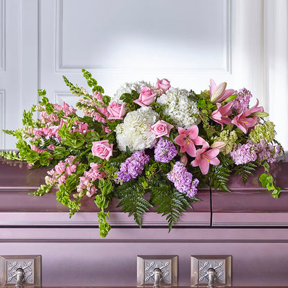 Life's Gratitude Casket Spray –  The Flower Nook Inc, Orlando FL
