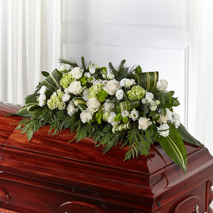 Hopeful Gesture Casket Spray –  The Flower Nook Inc, Orlando FL