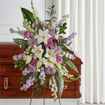 Grateful Hearts Standing Spray –  The Flower Nook Inc, Orlando FL