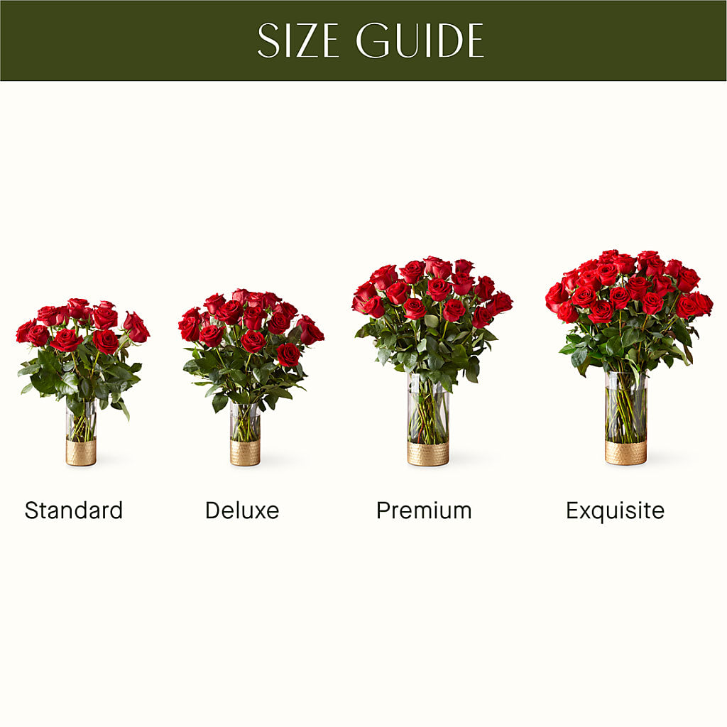 Classic Love Red Rose Bouquet –  The Flower Nook Inc, Orlando FL