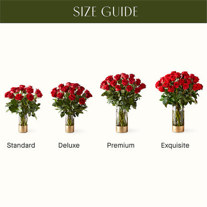 Classic Love Red Rose Bouquet –  The Flower Nook Inc, Orlando FL