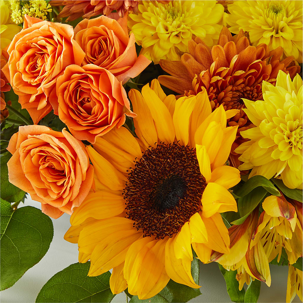 Autumn Harmony Centerpiece –  The Flower Nook Inc, Orlando FL