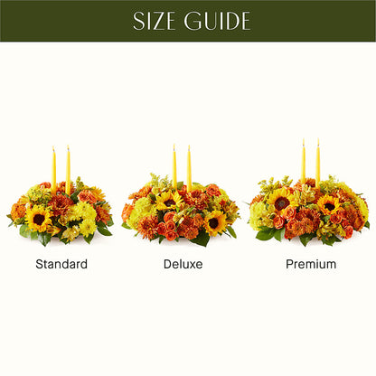 Autumn Harmony Centerpiece –  The Flower Nook Inc, Orlando FL