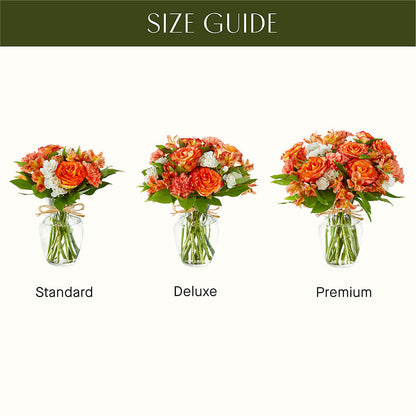 Apricot Glow Bouquet –  The Flower Nook Inc, Orlando FL
