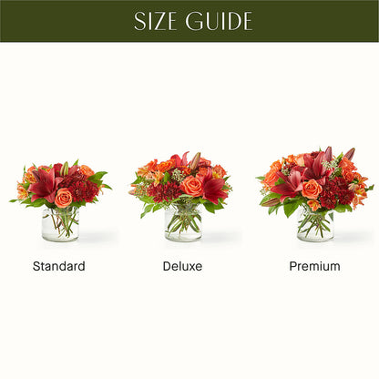 Crimson Leaves Bouquet –  The Flower Nook Inc, Orlando FL