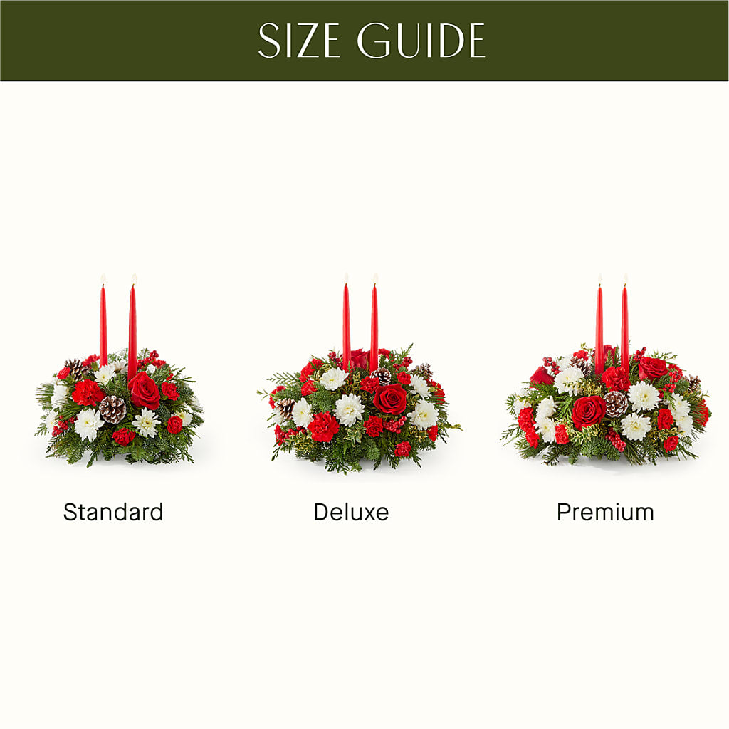 Holiday Soiree Centerpiece –  The Flower Nook Inc, Orlando FL