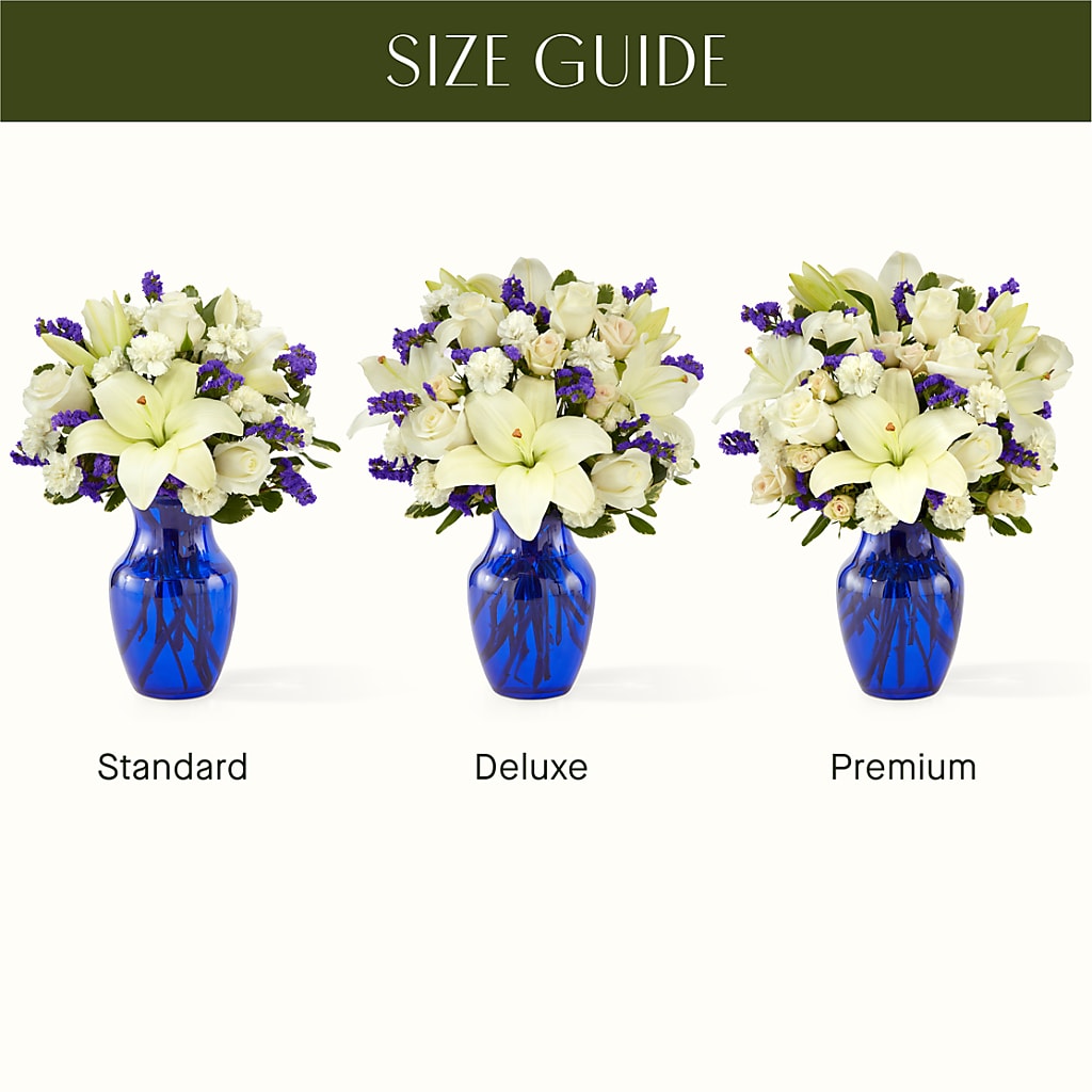 Sapphire Rush Bouquet –  The Flower Nook Inc, Orlando FL