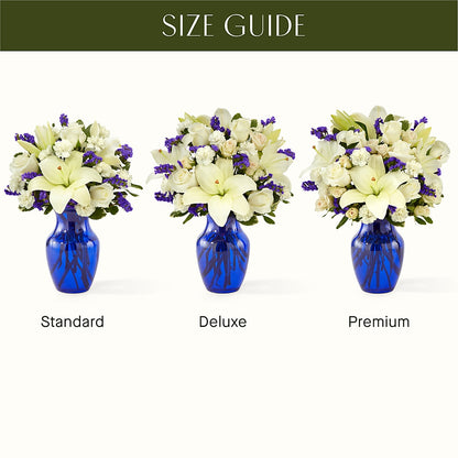Sapphire Rush Bouquet –  The Flower Nook Inc, Orlando FL