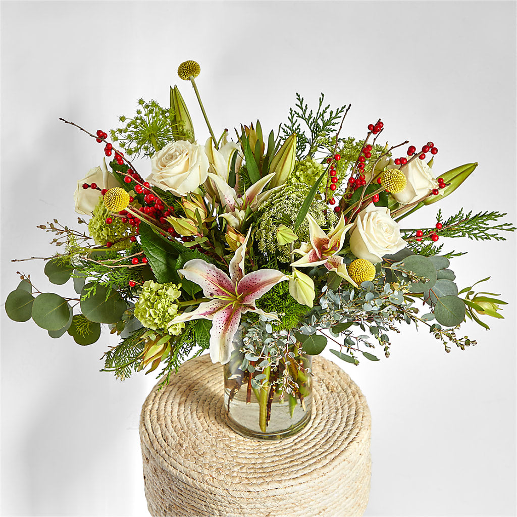 Berry & Bright Bouquet –  The Flower Nook Inc, Orlando FL