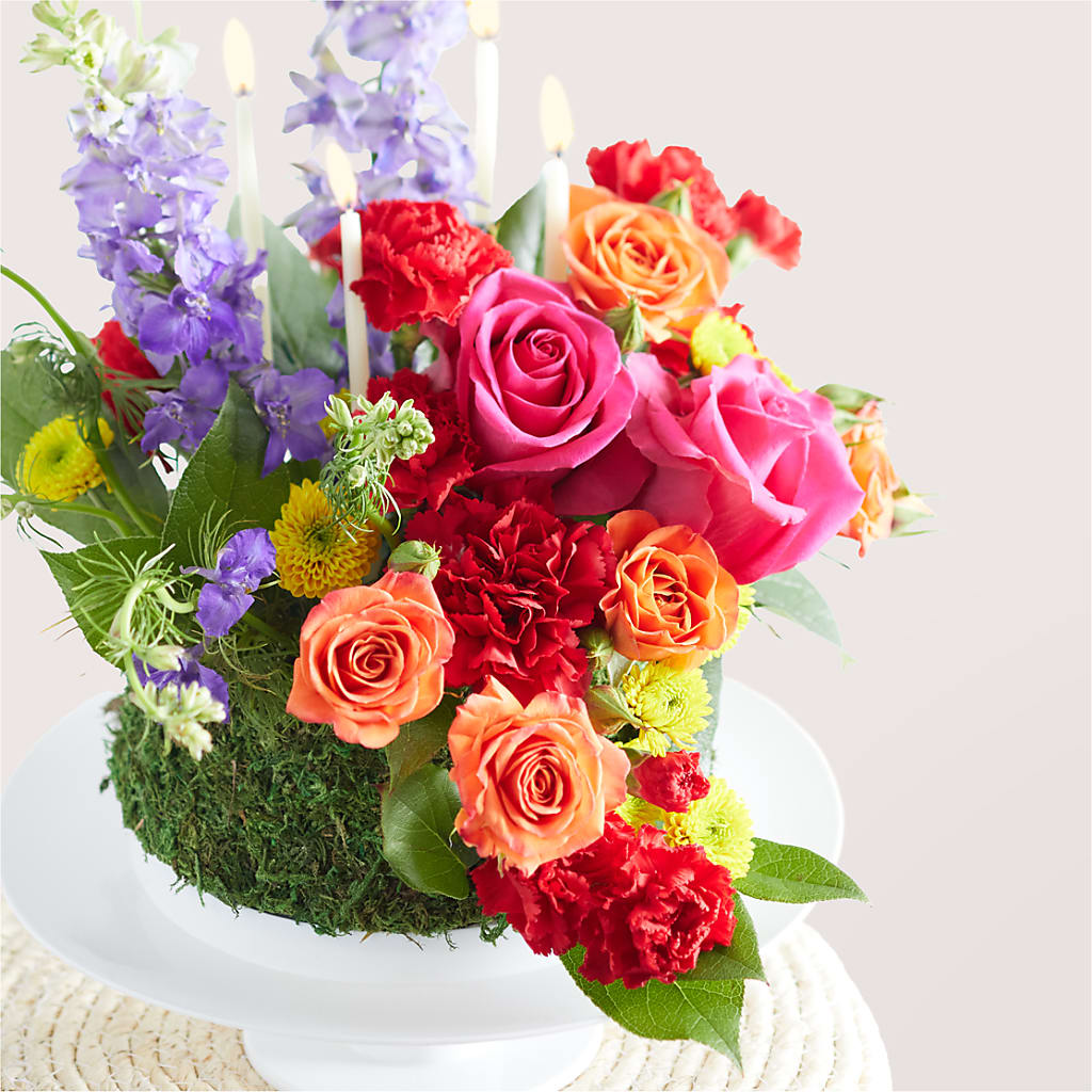 Best Year Yet Floral Cake –  The Flower Nook Inc, Orlando FL